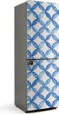 Obrázok produktu pre Kvetinový vzor - Magnetický kryt na chladničku - Magnetická fólia do kuchyne - Magnetická dekorácia na chladničku - Samolepiaca magnetická tabuľa - Magnetická fólia na dvere chladničky - 60x180 cm