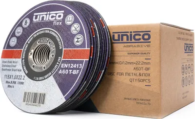 Produktbild von Trennscheiben 115 mm Flexscheiben Inox Edelstahl Metall 1mm Extradünn 50 Stück