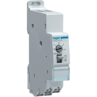Immagine prodotto di Interruttore temporizzatore per luci di scale Hager (EMS001B)