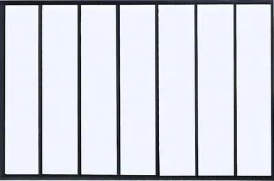 Produktbild von Verglaste Wand aus thermisch lackiertem Aluminium - 210 × 130 cm - Farbe schwarz -BAYVIEW
