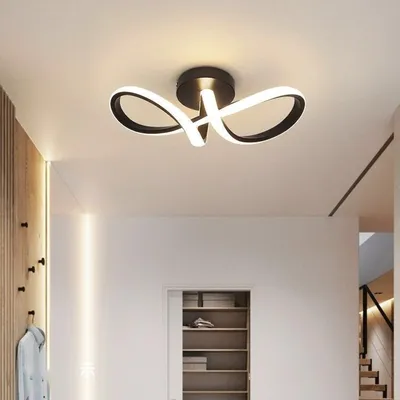 Produktbild von Wandleuchten, 24W Wandlampe, LED Außenwandleuchte, Moderne Flurlampe, Warmes Licht Innenleuchten, Treppenhaus-Licht, Wandbeleuchtung, Deckenleuchte