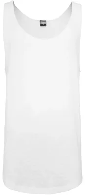 Produktbild von Urban Classics - Ärmelloses Oberteil Offene Kante für Herren TN541 (M) (Weiß)