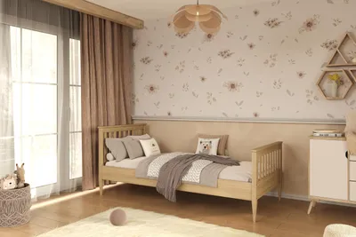Obrázok produktu pre Dievčenská posteľ Detská posteľ Posteľ pre mladých 80/90 -160/180/200 cm s matracom