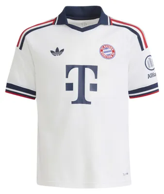 Produktbild von adidas FC Bayern München 26/27 Kids Auswärtstrikot White White 140
