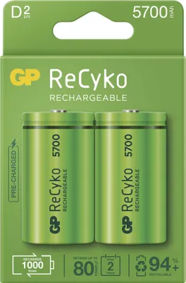Zdjęcie produktu dla GP Batteries B2145 akumulator domowy D niklowo-wodorkowy (NiMH)