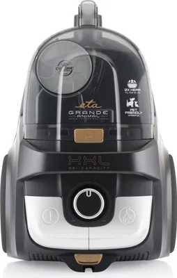 Produktbild von ETA GRANDE ANIMAL beutelloser Staubsauger ETA222390000, 850W, 2 x HEPA Filtr, DermoPet-Aufsatz, ECO Motor, 360 ° drehbares Rad