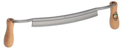 Image de Kirschen Zugmesser mit Rotbuchenheft, gebogen, 250 mm - 4002250