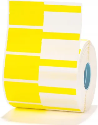 Produktbild von NIIMBOT Etiketten Aufkleber 38*25 + 40mm 1000 stücke für K3/W KABLI GELB drucker