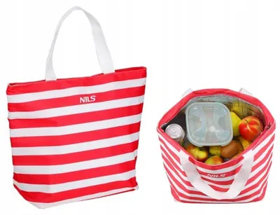 Produktbild von NILS NC3100 Rote Kühltasche für Strand und Picknick