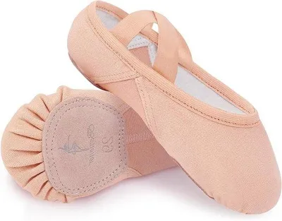 Immagine prodotto di Scarpe da ballo elasticizzate per bambine e donne - 13 UK Child - Rosso - Ecopelle