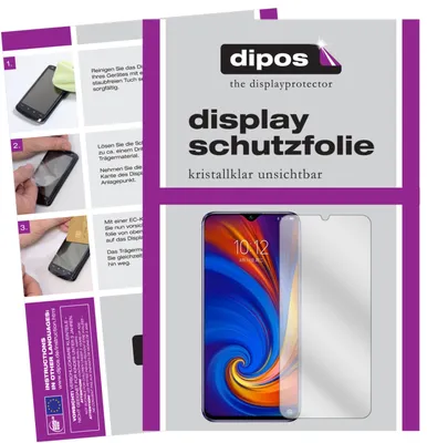 Produktbild von 6x Schutzfolie für Lenovo Z5s klar Displayschutzfolie Folie Display Schutz dipos