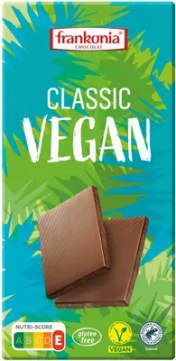 Produktbild von Frankonia Classic Vegan Kakaotafel 100g