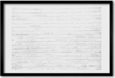 Produktbild von Bild 60x40 MDF-Rahmen, Wandkunst Ziegelwand