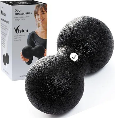 Productafbeelding van Duo Massagebal voor Fascia en Triggerpoint Therapie | Zelfmassage Rug, Nek en Benen