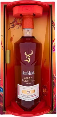 Produktbild von Glenfiddich 21 Years New Chinese Year Edition 2025 + Box 700ml 40% Vol.