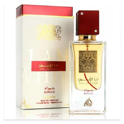 Image de Lattafa Ana Abiyedth Rouge Eau de Parfum de Dubai Mixte 60 ml