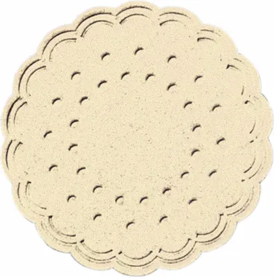 Image de DUNI 2296381001 250 DUNI Tropfdeckchen Ø 7,5 cm