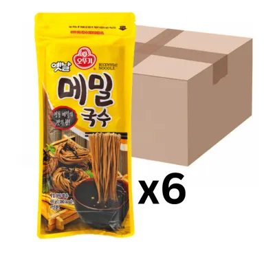 Produktbild von 6er-Pack Ottogi Soba Buchweizennudeln 400g