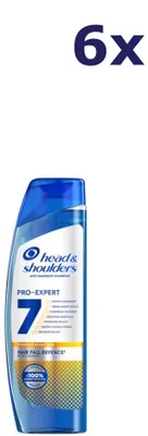 Produktbild von 6x Head & Shoulders Shampoo - 300ml - pro-expert 7 with caffeine