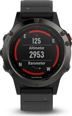Produktbild von Garmin Fenix 5, 3,05 cm (1.2"), GPS, 85 g