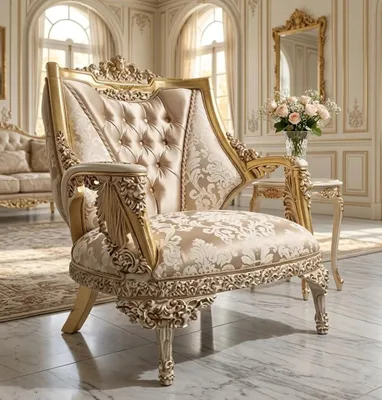 Zdjęcie produktu dla Klasyczny fotel o ponadczasowej elegancji i komforcie