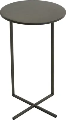 Produktbild von Lesli Living Beistelltisch Xavi 35x60 cm Schwarz