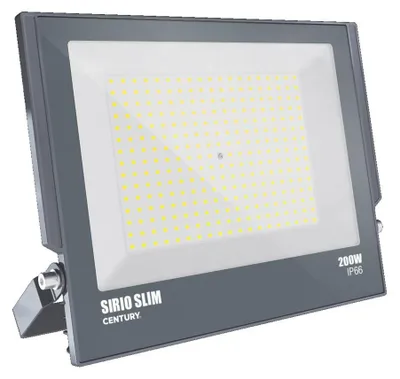 Immagine prodotto di CENTURY Faretto LED SIRIO SLIM 200 W 6000 K 110° 303 x 366 x 34 mm IP66 IK08