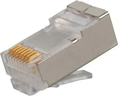 Produktbild von DATACOM Stecker RJ45 STP 8p8c Cat6 Kabel 10 Stück