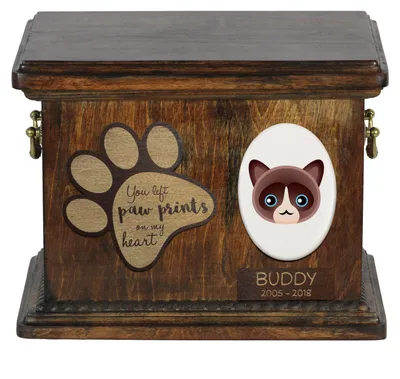 Immagine prodotto di Art-Dog Urna cineraria per animali – Gatto Snowshoe