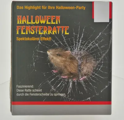 Produktbild von Halloween Fensterratte 2-teilig