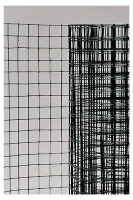 Produktbild von Grün beschichteter Volierendraht 50 cm hoch Drahtgitter Zaun Maschendrahtzaun Kaninchenzaun Hasendraht (Maschenweite: 19x19 mm)