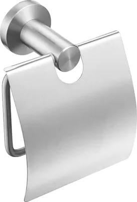 Produktbild von Toilettenpapierhalter Mit Deckel Gebürstet Edelstahl Wandmontage Bad.