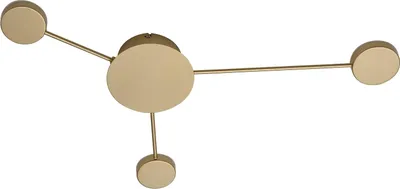 Productafbeelding van Rabalux 71275 Plafondlamp Amadeo LED 10, metaal, kunststof, champagnegoud
