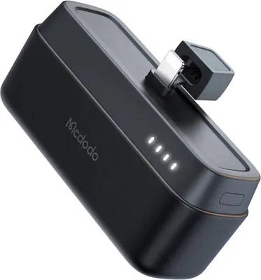Produktbild von Mcdodo Power Bank Mc-6281 20W, 5000Mah mit Lightning-Anschluss (Schwarz)