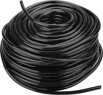 Image de Buse de jardin 4/7 mm - tuyau d'arrosage flexible en PVC avec pulvérisateur pour le haut et le bas.