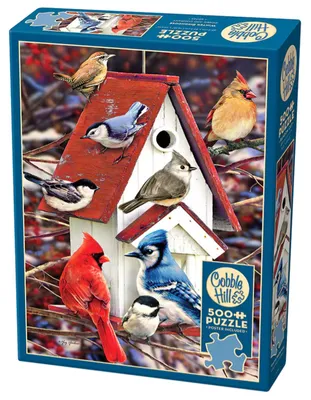 Obrázok produktu pre Puzzle 500 Zimowy domek dla ptaków 112652