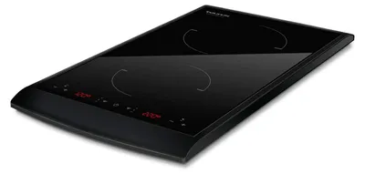 Induktionskochplatte 2900 W, Glaskeramik, schwarz, 600x310x71 mm