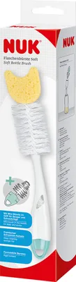 Produktbild von NUK 2 in 1 Flaschenbrste Twist | fr die grndliche und schonende Reinigung von Babyflaschen | inklusive Saugerbrste | 1 Stck