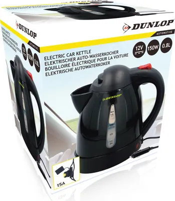 Zdjęcie produktu dla Dunlop Camping waterkoker Zwart 12V Stekker