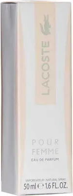 Produktbild von Lacoste Pour Femme, Frauen, 50 ml, Nicht nachfüllbare Flasche, Freesie, Pfeffer, Hibiskus, Jasmin, Rose, Zedernholz, Weihrauch, Moschus, Sandelholz