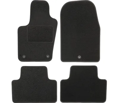 Image de Tapis De Sol Noir Velours Pour Jeep Grand Cherokee 2011-2023 4pcs, Ajustement précis, Base Antidérapante, Renforcée dans la Zone de la Pédale