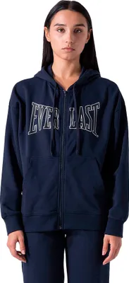 Obrázok produktu pre Mikina Everlast s logom a zipsom, modrá, dámska, veľkosť M