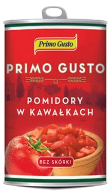 Obrázok produktu pre Pomidory krojone w sosie własnym 400 g
