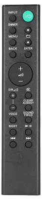 Zdjęcie produktu dla Pilot ABS czarny do soundbaru, części zamienne, zamiennik dla Sony HTXT100