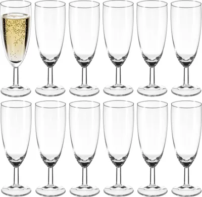 Immagine prodotto di Confezione da 12 bicchieri flute da champagne 15cl