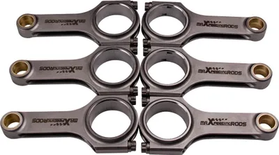 Image de Bielles à tige en H pour Triumph TR6, GT6 et TR250 (modèles récents) en acier 4340, norme EN24