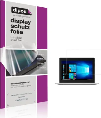 Immagine prodotto di 2x Pellicola Protettiva per Lenovo IdeaPad D330 Protezione Schermo Claro Display dipos