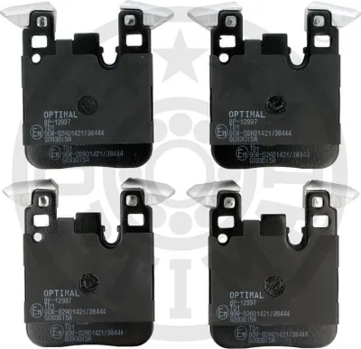 Produktbild von OPTIMAL Bremsbeläge Satz Hinten Bremsklötze für BMW 3 Limousine (F30, F80) BP-12937