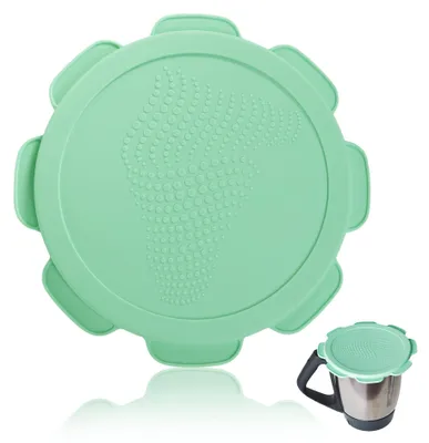Zdjęcie produktu dla pokrywka silikonowa mixcover wodoodporna i odporna na zapachy kompatybilna z Thermomix TM5 TM6 Friend Green