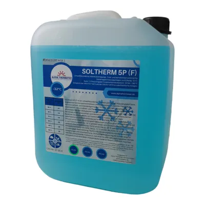 Produktbild von Solarflüssigkeit Gemisch bis -32° C 10 Liter Blau